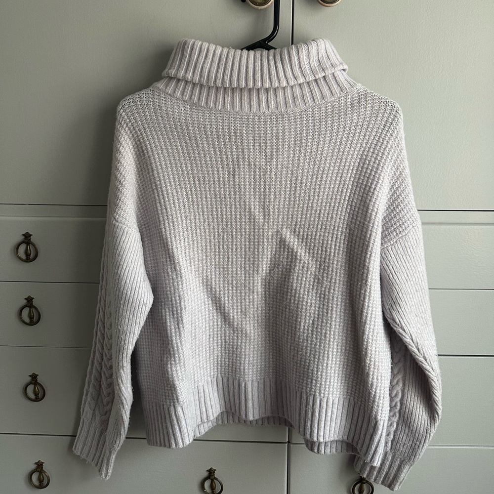 Something Navy Light Blue Sweater